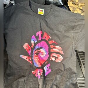 BAPE t shirt - Tie Dye (Authentic) - XXL